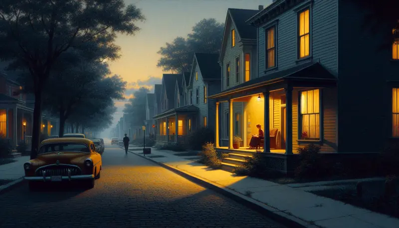 Image for Edward Hopper Style Image