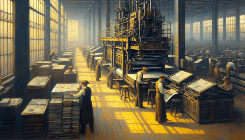 Early 20th Century Newspaper Press